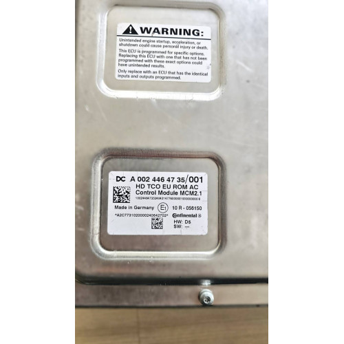 Mercedes Actros Arocs HD TCO Control Module A 002 446 47 35 / 001 – MCM2.1 Used