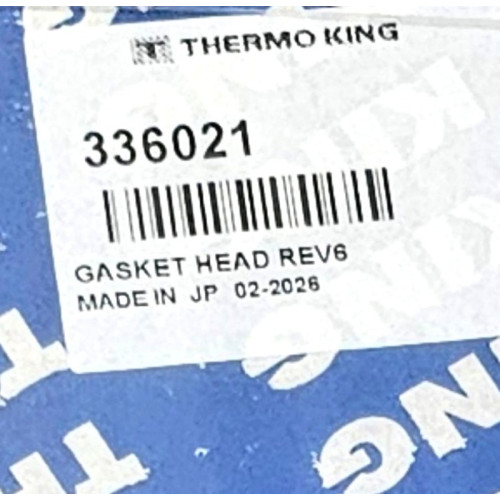 Thermo King Gasket Head 33-6021 | Cylinder Head Gasket Replaces 30-0342 / 30-0343 / 33-4515 / 33-5056 / 486 / 486V REV6
