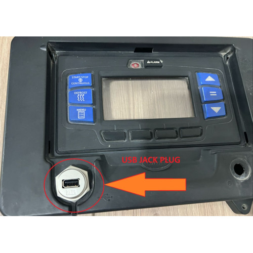 USB Port Cable for Thermo King & Carrier APX Controllers – Panel Mount USB 2.0 (Aftermarket)