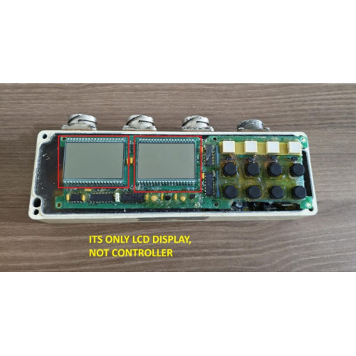 Dual-Screen LCD Display 2037420 for Vogele Wirtgen Asphalt Paver (2 Pcs)