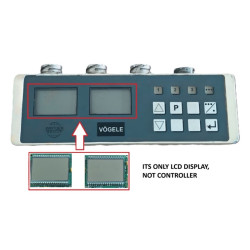 Dual-Screen LCD Display 2037420 for Vogele Wirtgen Asphalt Paver (2 Pcs)