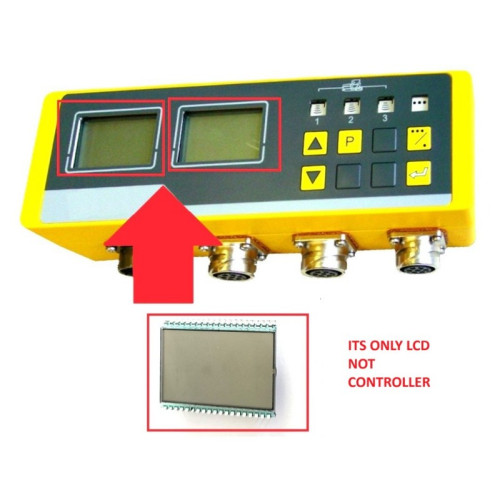 Dual-Screen LCD Display 2037420 for Vogele Wirtgen Asphalt Paver (2 Pcs)